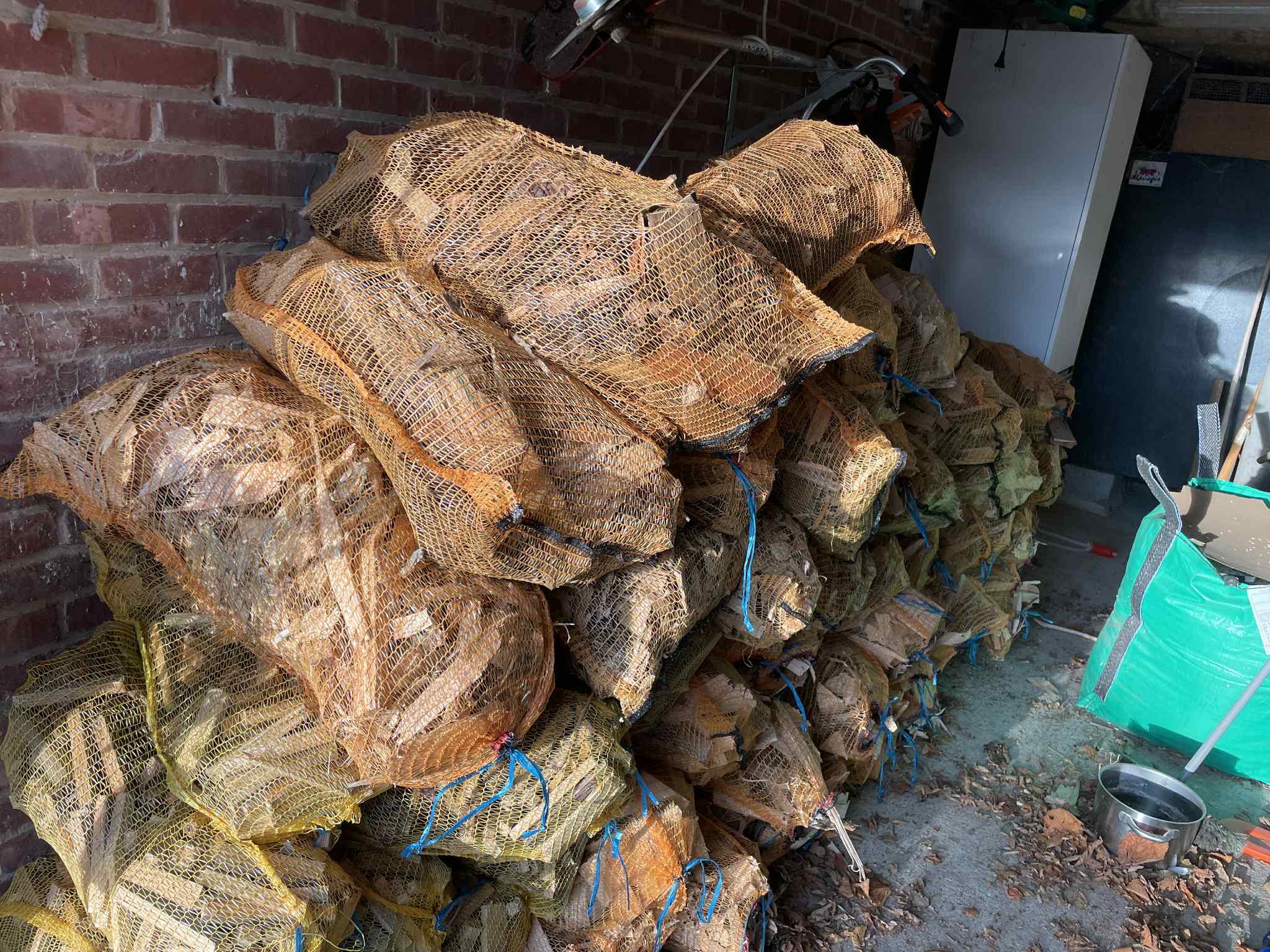 Sacs de bois d'allumage